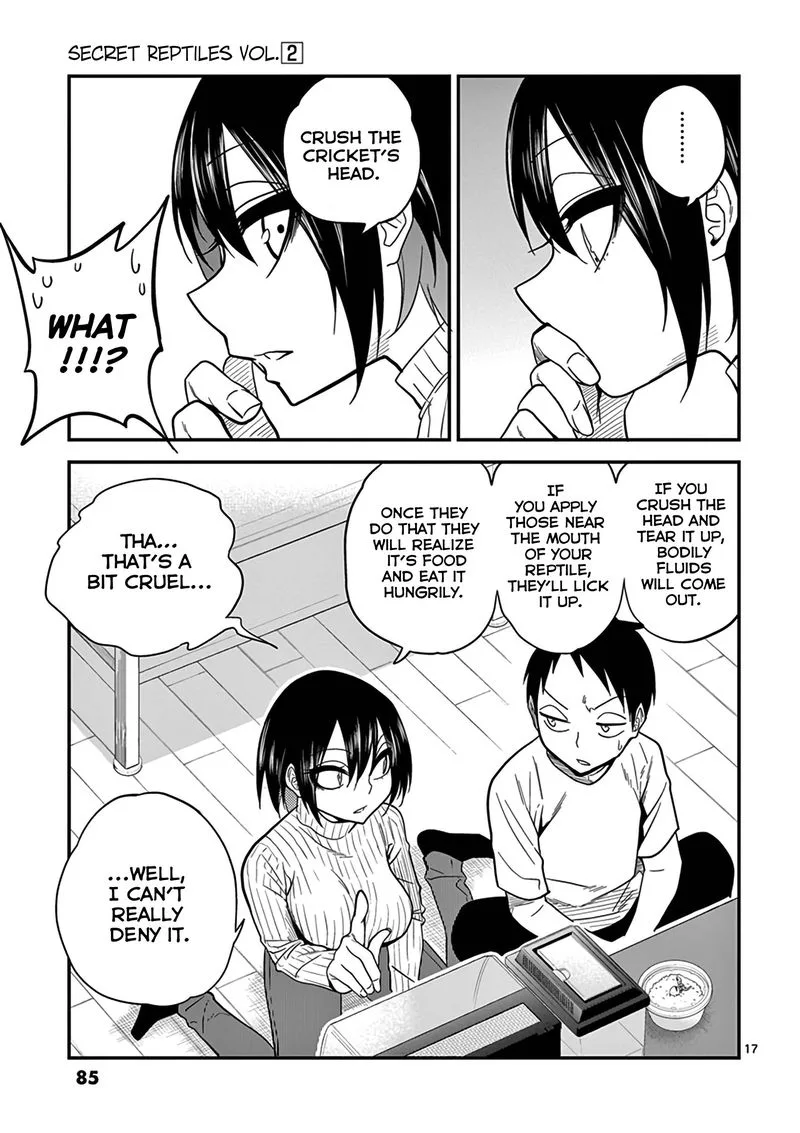Himitsu no Reptiles Chapter 13 page 17