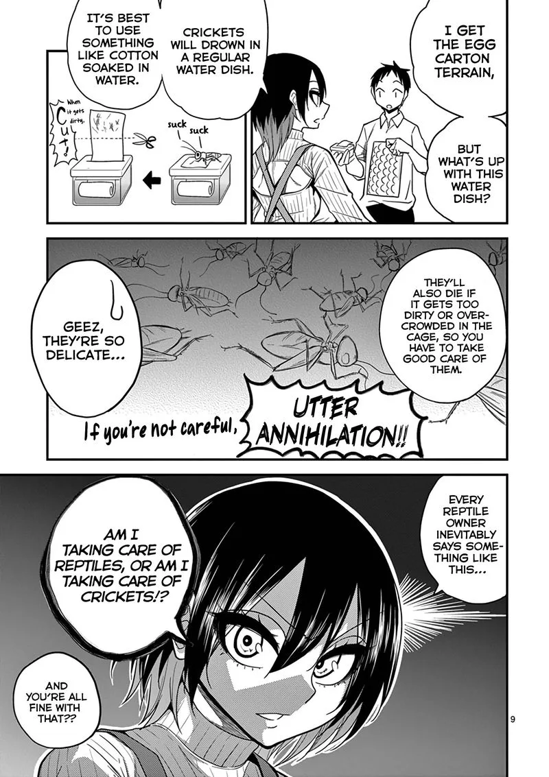 Himitsu no Reptiles Chapter 13 page 9