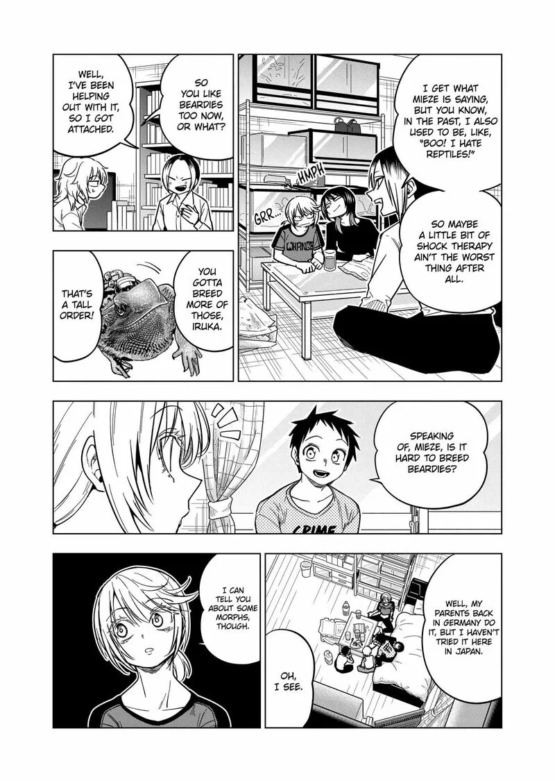 Himitsu no Reptiles Chapter 131 page 14