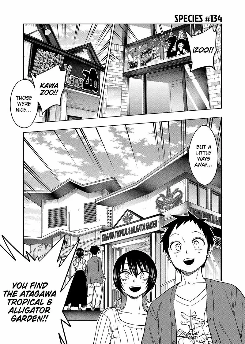 Himitsu no Reptiles Chapter 134 page 1