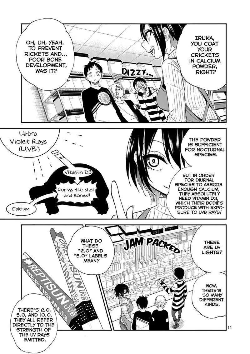 Himitsu no Reptiles Chapter 14 page 12