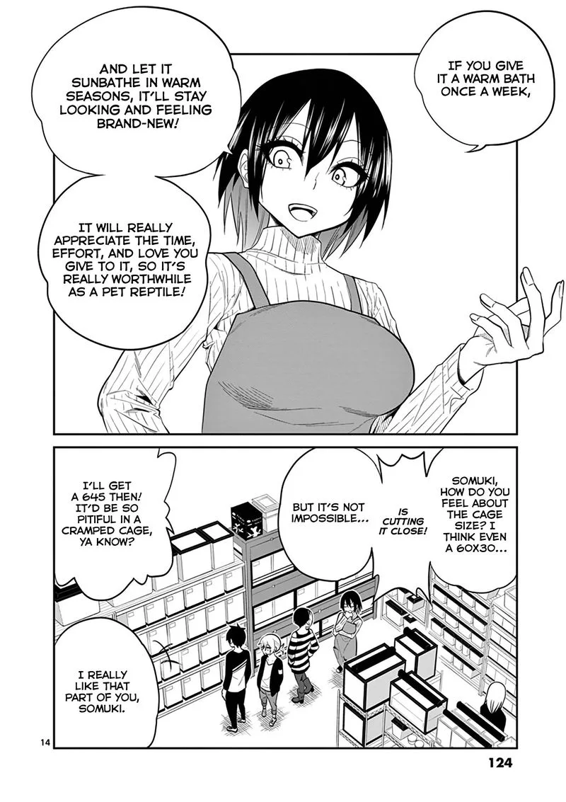 Himitsu no Reptiles Chapter 15 page 14