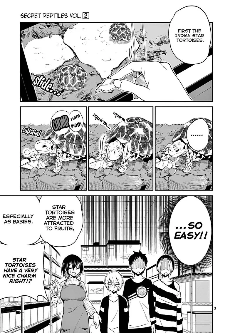 Himitsu no Reptiles Chapter 15 page 3