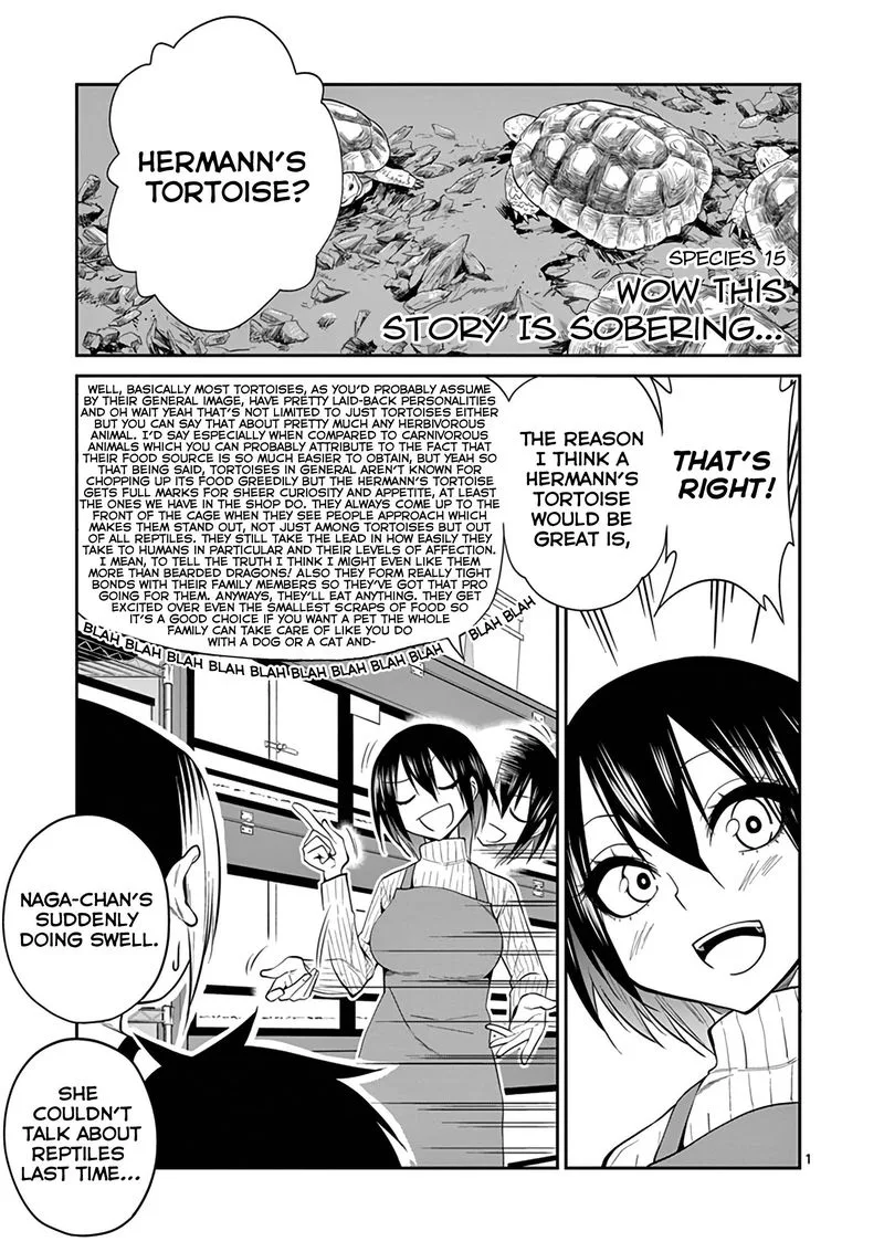 Himitsu no Reptiles Chapter 15 page 1