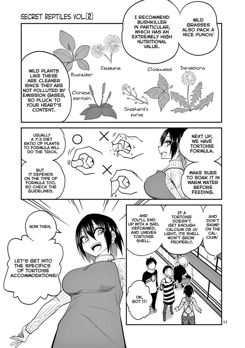 Himitsu no Reptiles Chapter 15 page 11