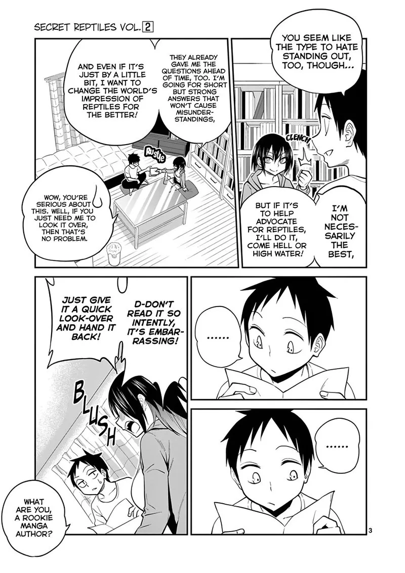 Himitsu no Reptiles Chapter 16 page 3