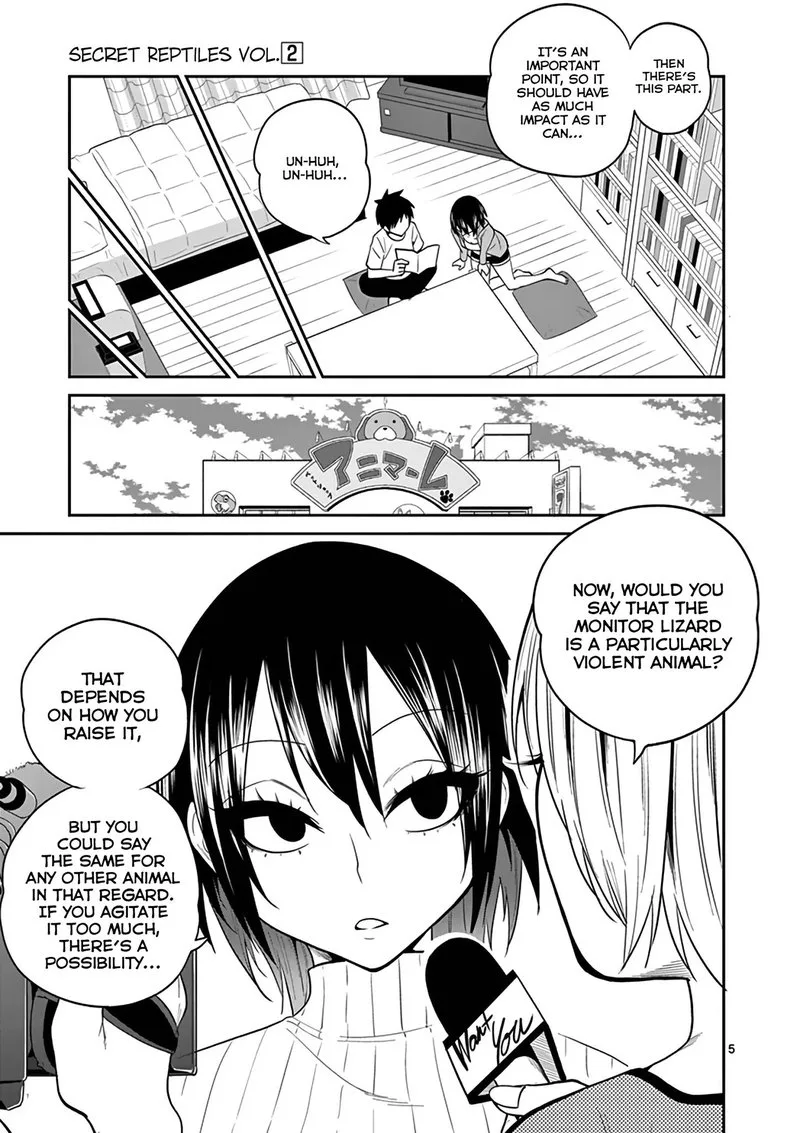 Himitsu no Reptiles Chapter 16 page 5