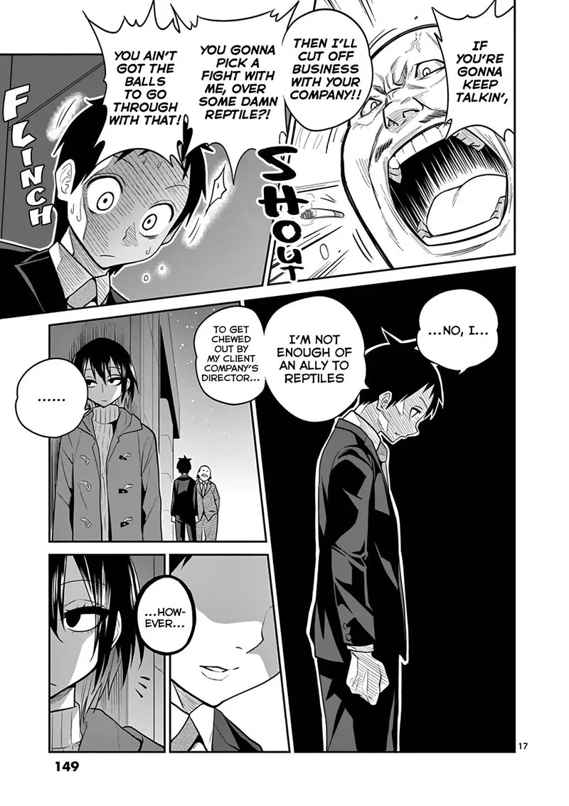Himitsu no Reptiles Chapter 16 page 17