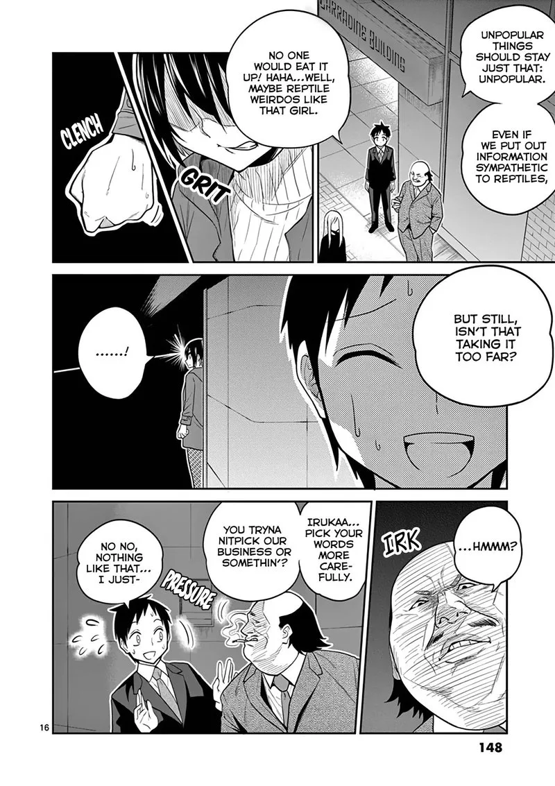 Himitsu no Reptiles Chapter 16 page 16