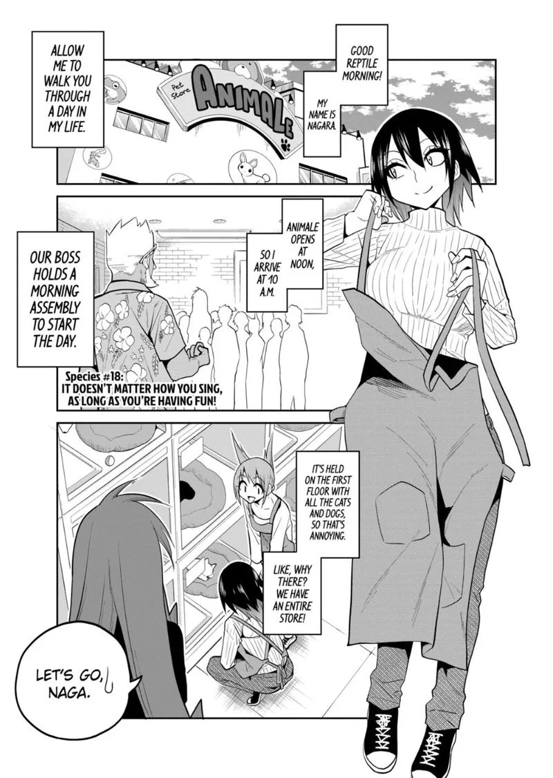 Himitsu no Reptiles Chapter 18 page 1