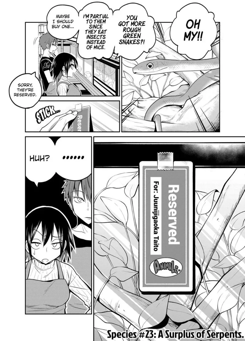 Himitsu no Reptiles Chapter 23 page 1