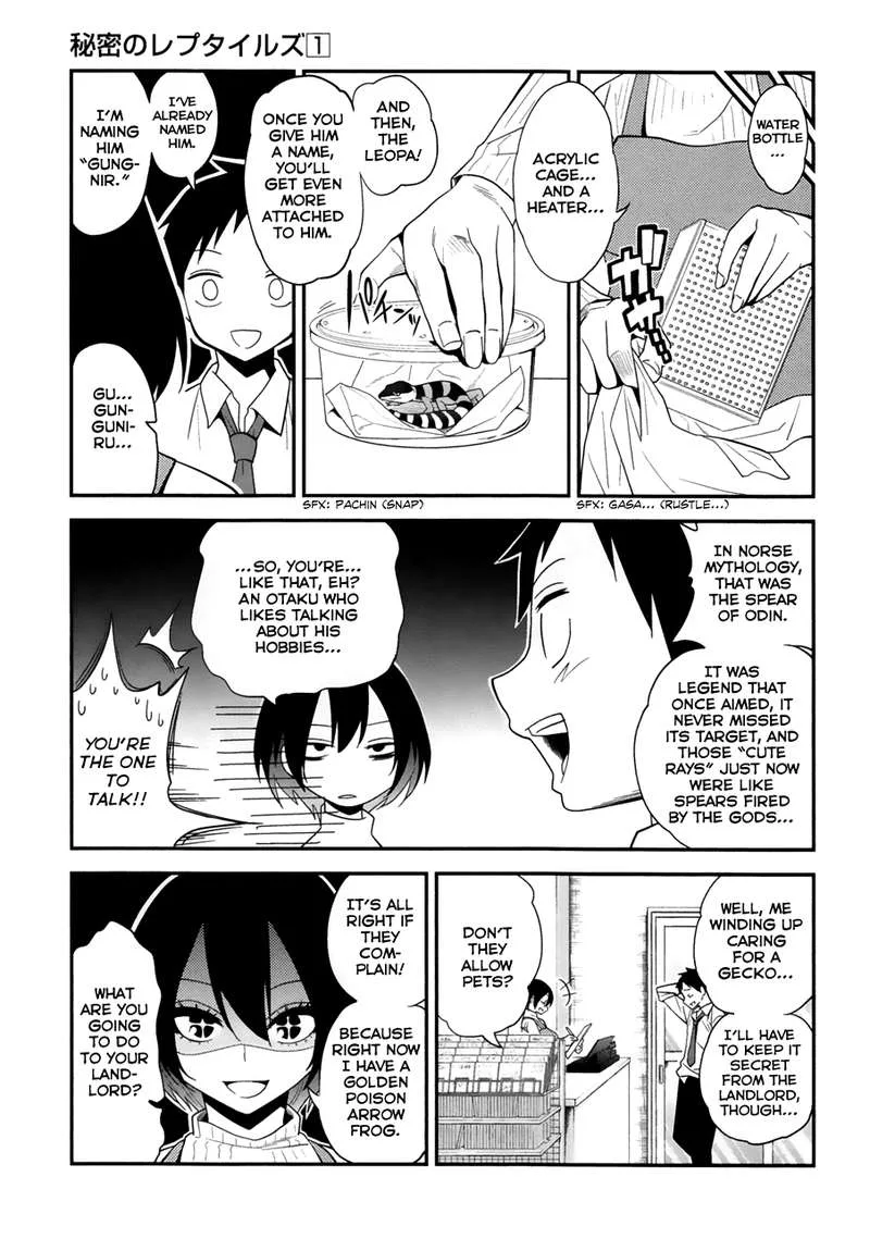 Himitsu no Reptiles Chapter 3 page 9