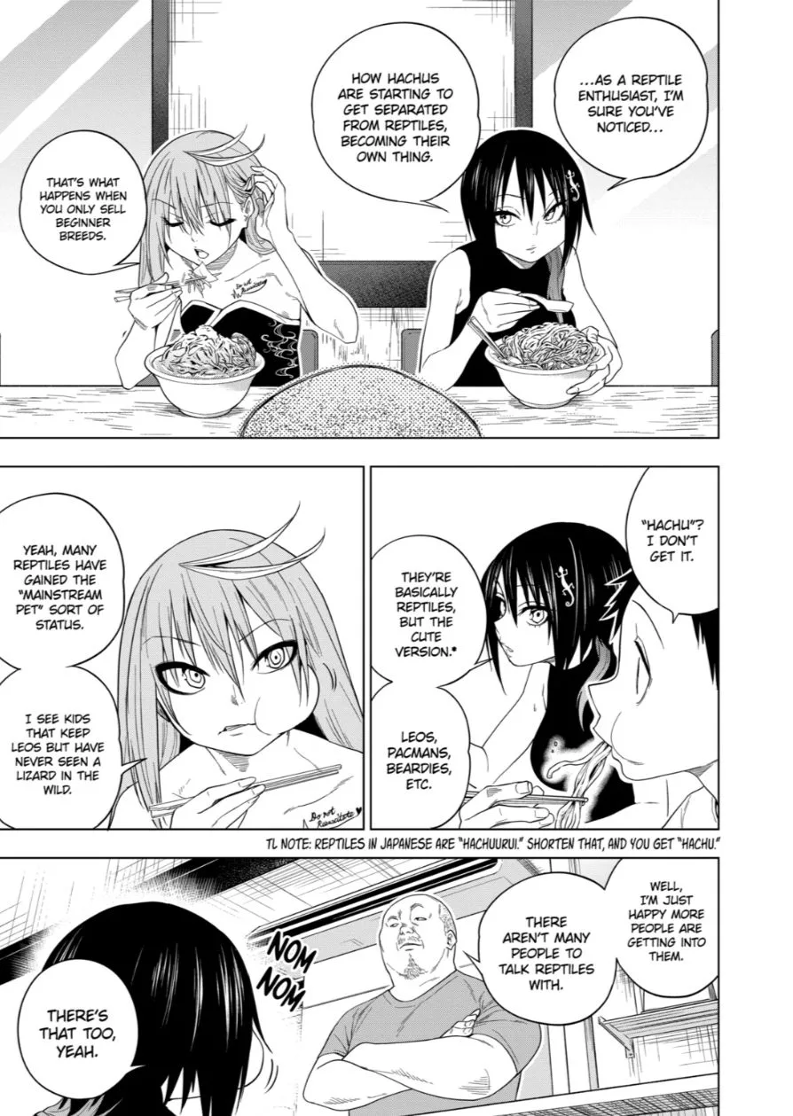Himitsu no Reptiles Chapter 61 page 7