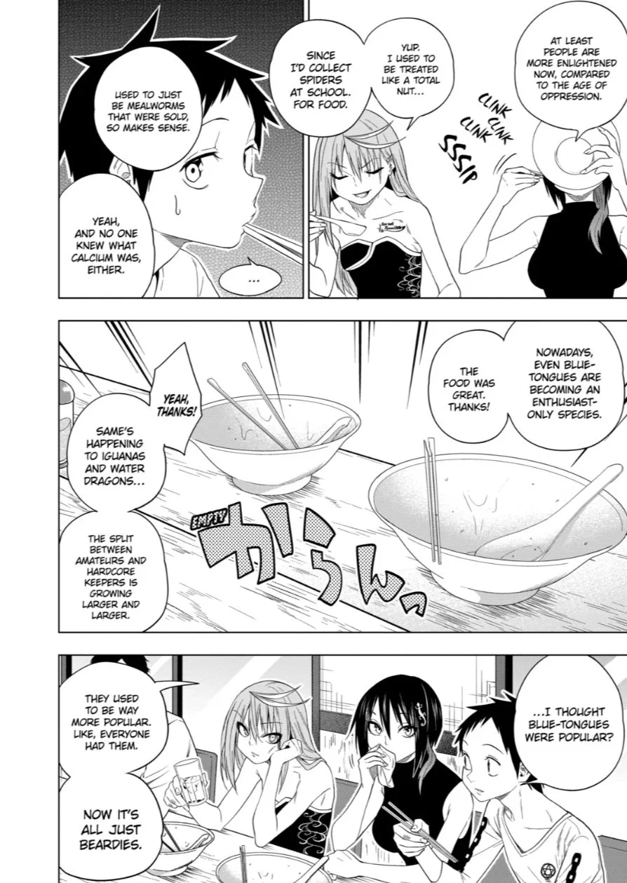 Himitsu no Reptiles Chapter 61 page 8