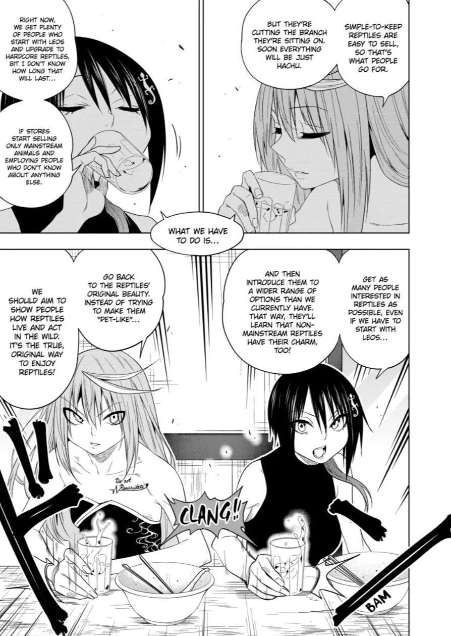 Himitsu no Reptiles Chapter 61 page 9