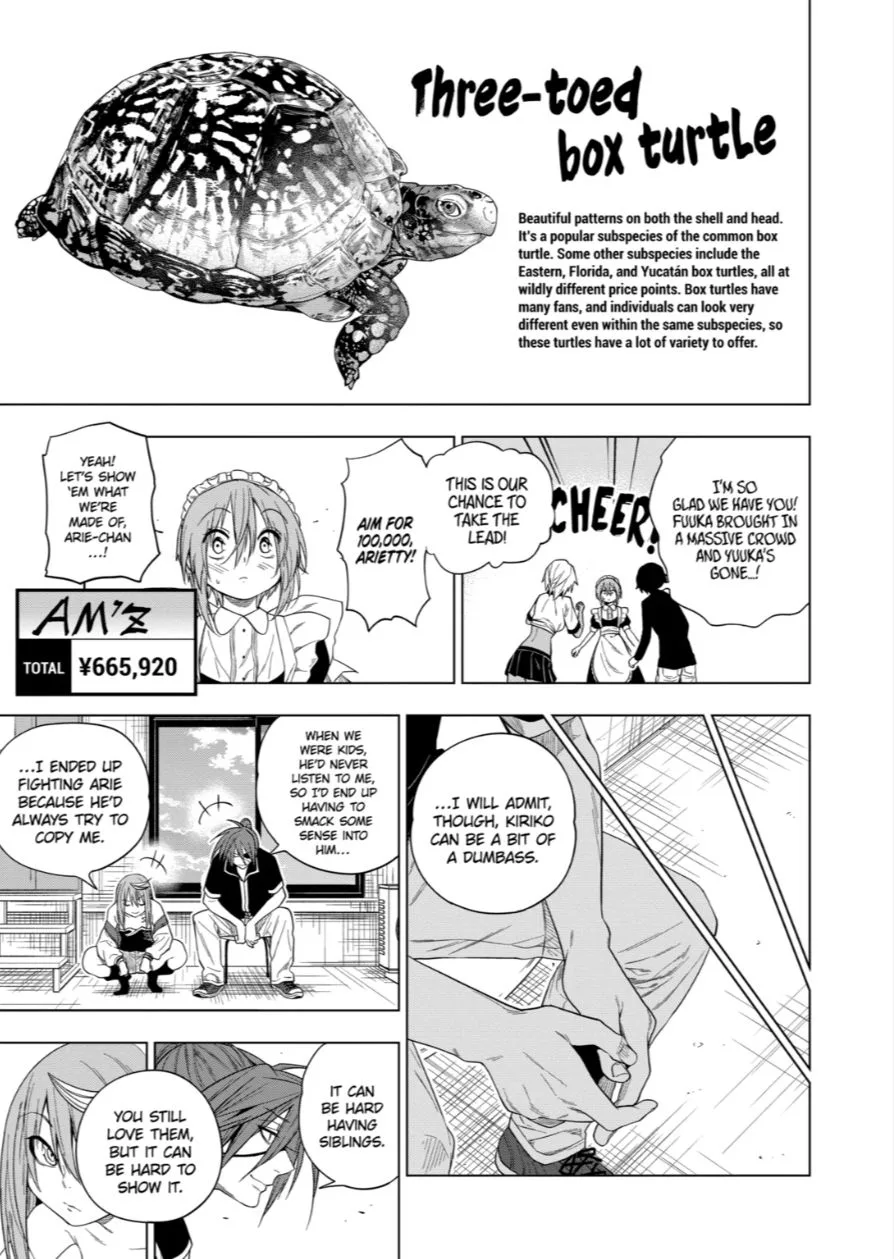 Himitsu no Reptiles Chapter 63 page 17