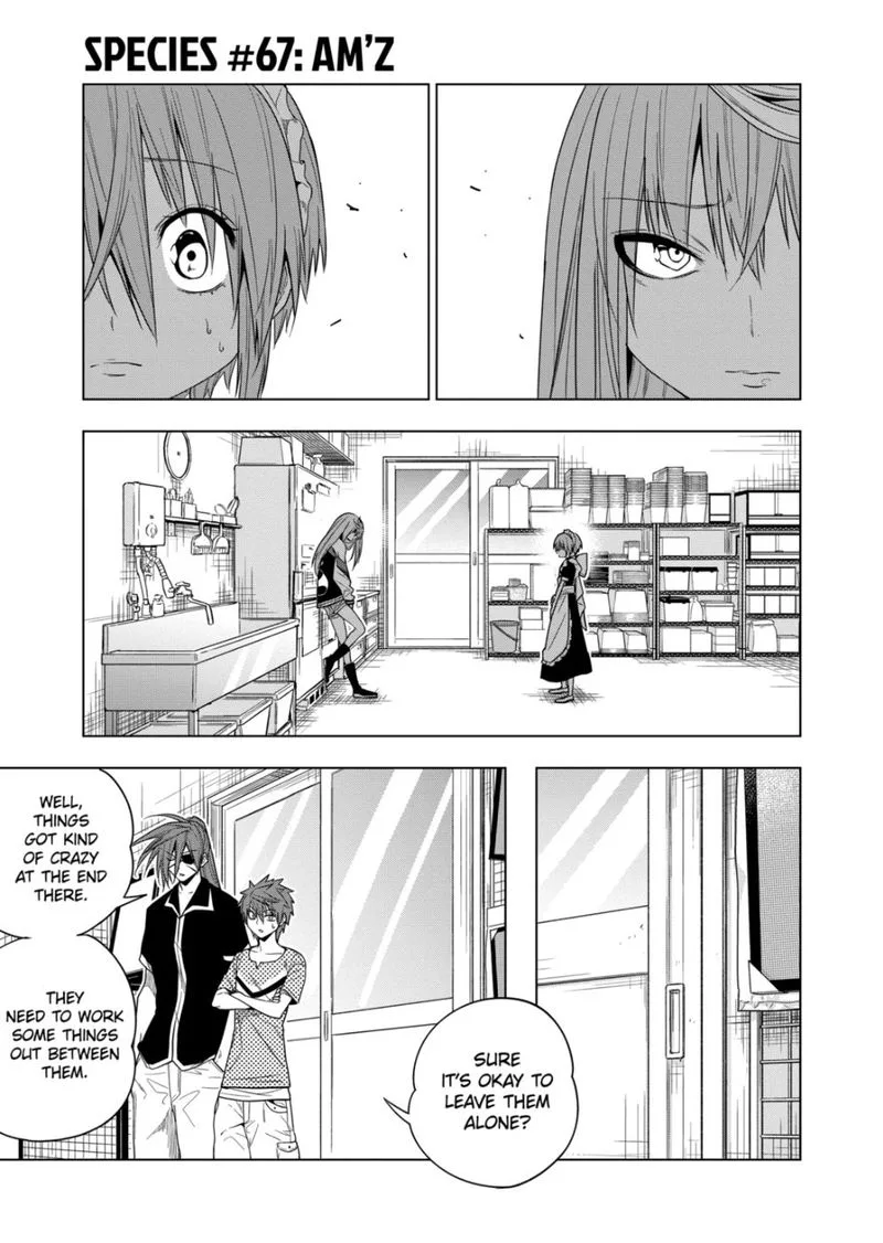 Himitsu no Reptiles Chapter 67 page 1