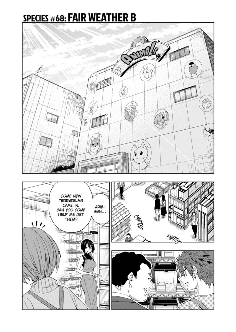 Himitsu no Reptiles Chapter 68 page 1