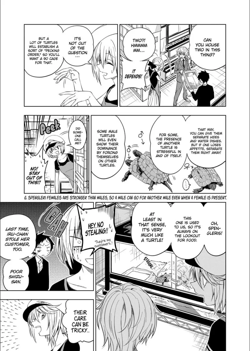 Himitsu no Reptiles Chapter 74 page 7
