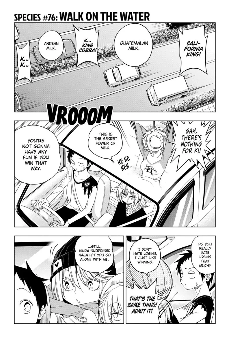 Himitsu no Reptiles Chapter 76 page 1