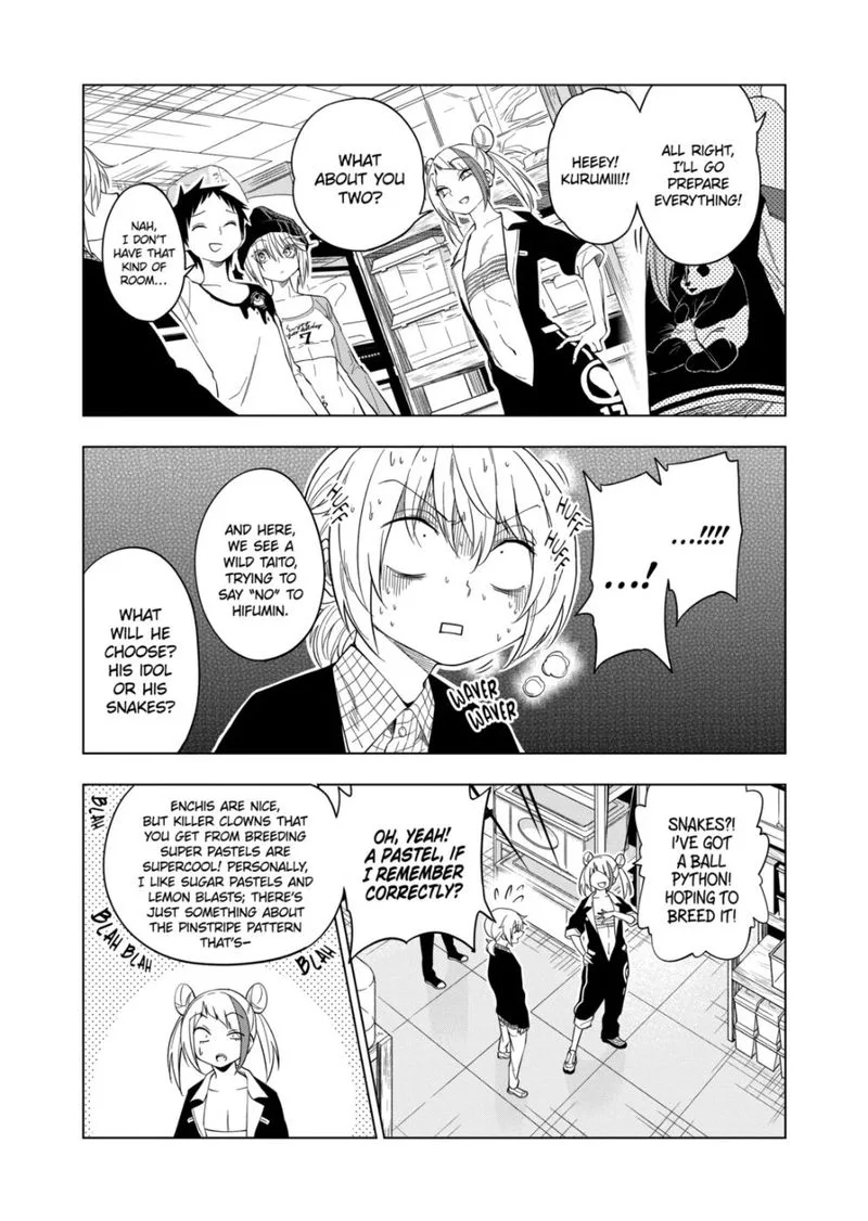 Himitsu no Reptiles Chapter 77 page 16