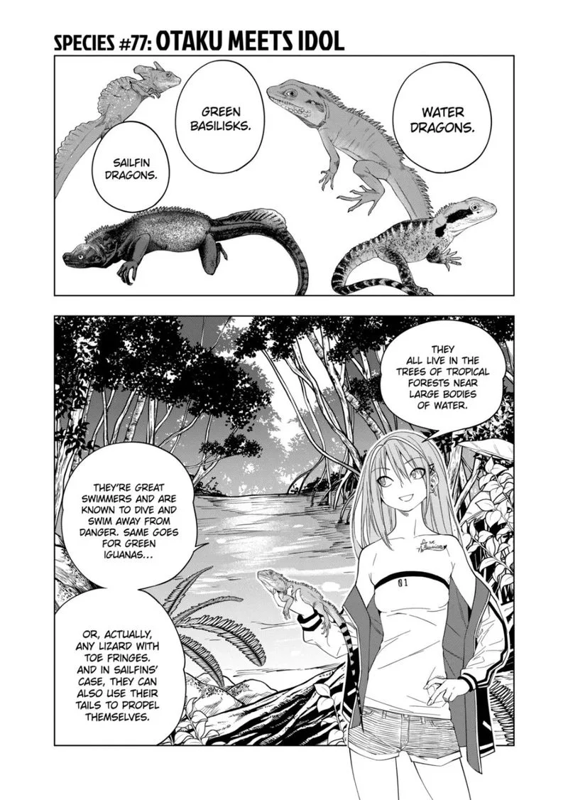 Himitsu no Reptiles Chapter 77 page 1