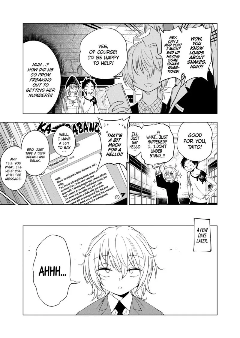 Himitsu no Reptiles Chapter 77 page 17