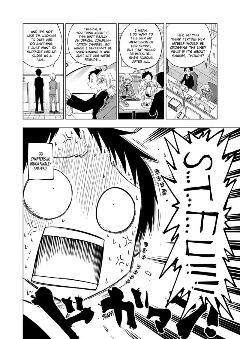 Himitsu no Reptiles Chapter 77 page 18
