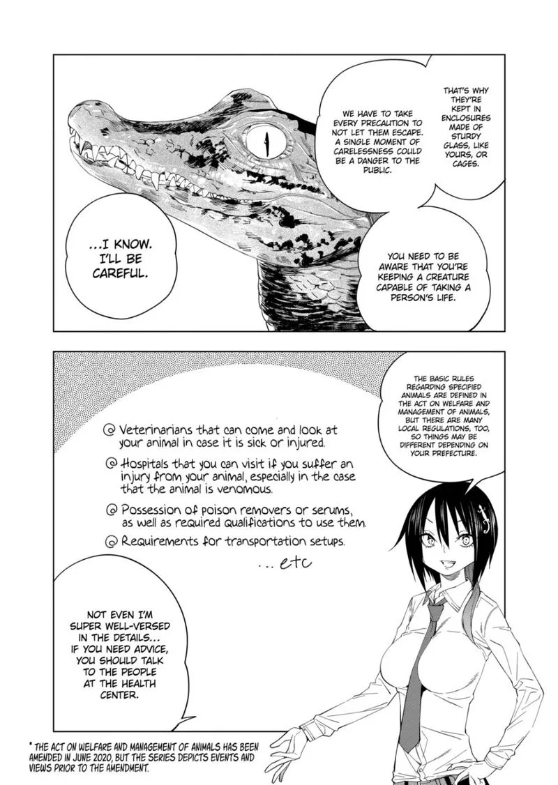 Himitsu no Reptiles Chapter 79 page 14