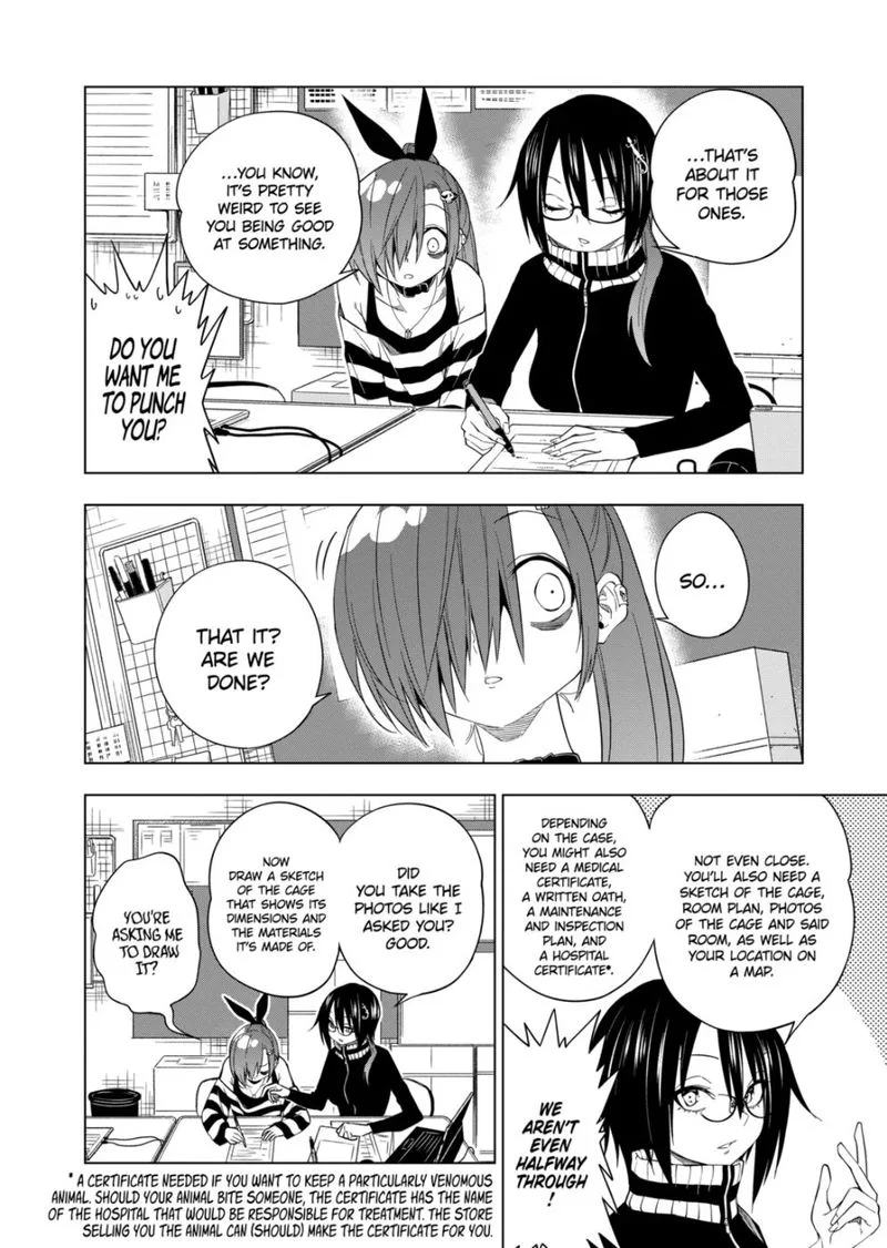 Himitsu no Reptiles Chapter 79 page 8