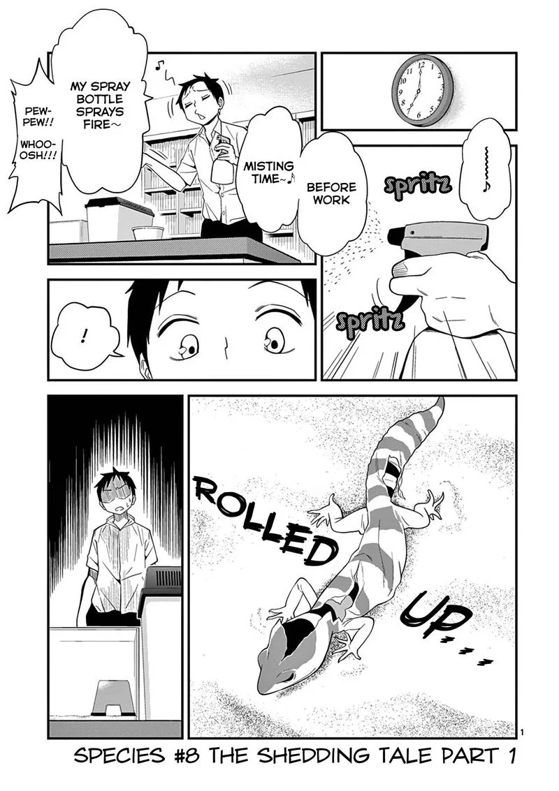 Himitsu no Reptiles Chapter 8 page 1
