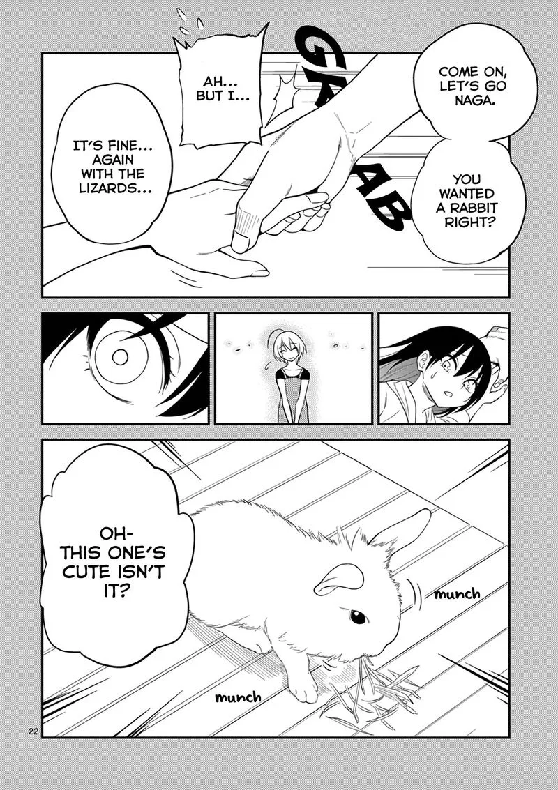 Himitsu no Reptiles Chapter 8 page 22