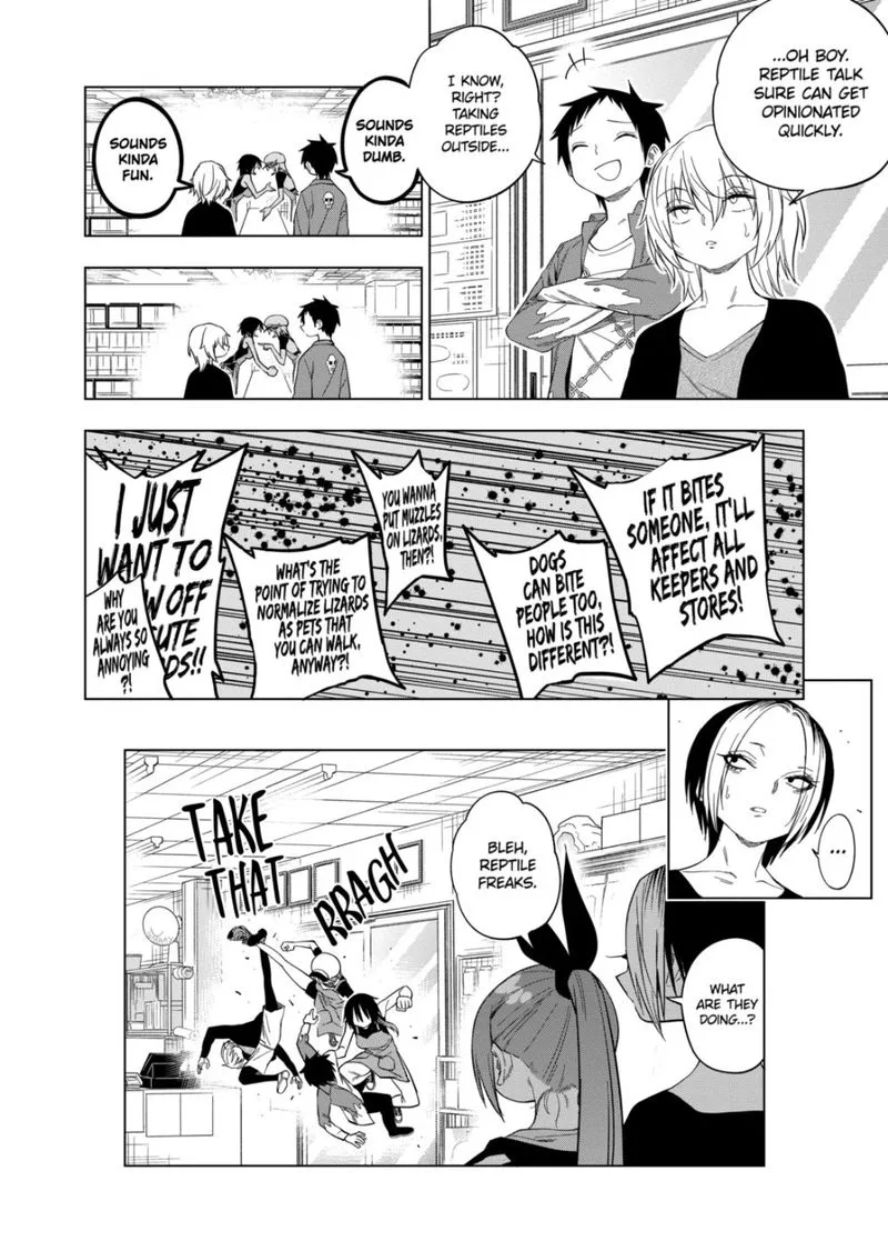 Himitsu no Reptiles Chapter 87 page 14