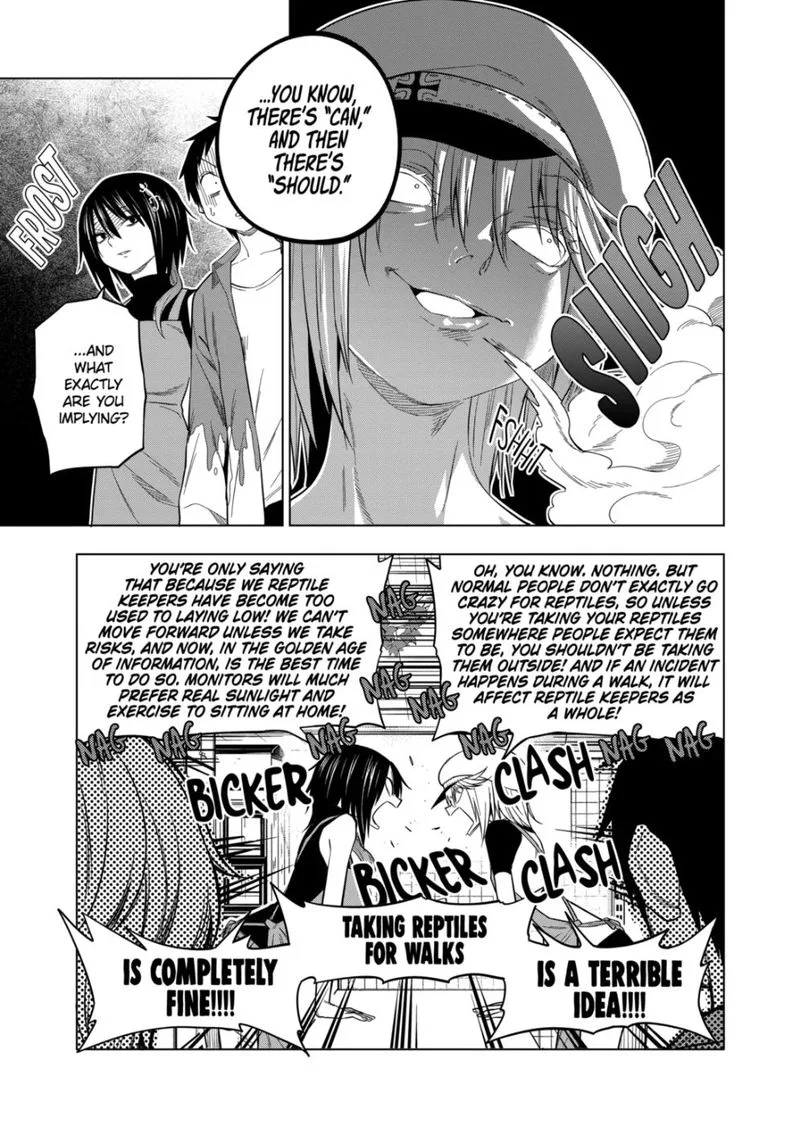 Himitsu no Reptiles Chapter 87 page 13