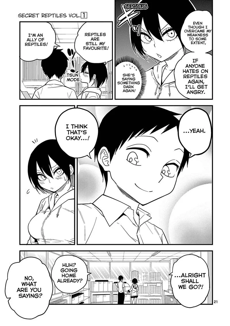 Himitsu no Reptiles Chapter 9 page 21
