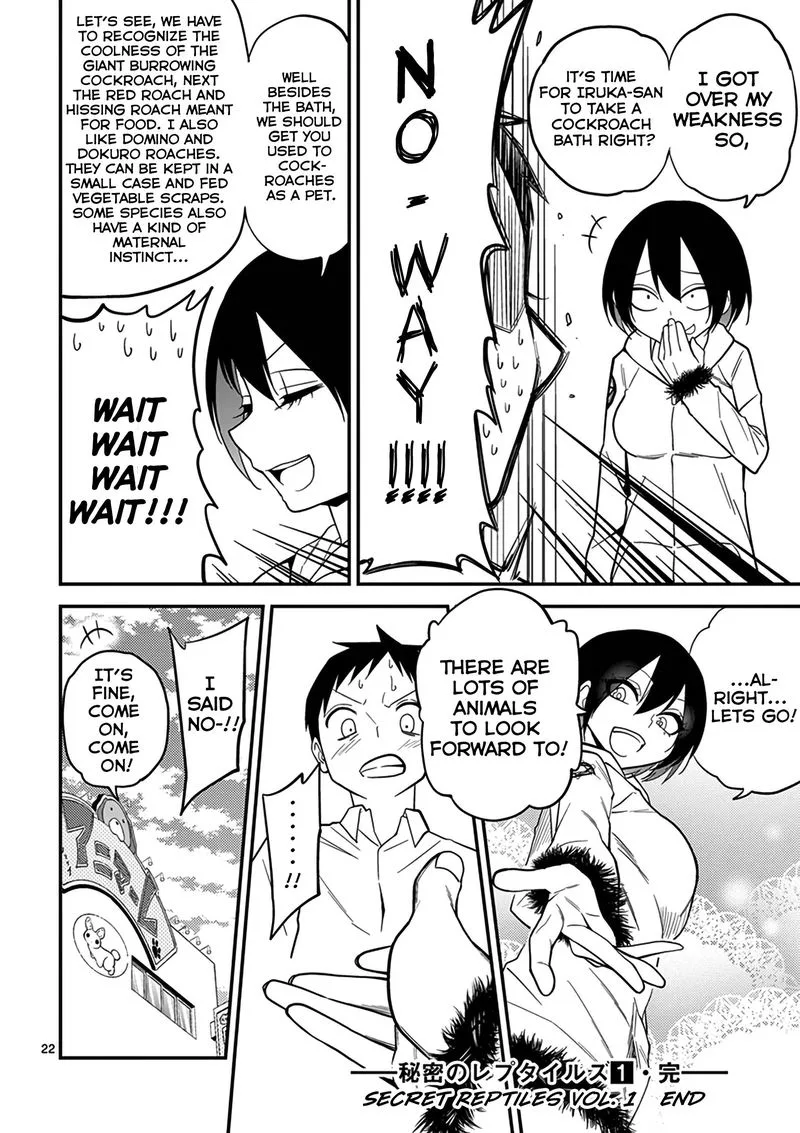 Himitsu no Reptiles Chapter 9 page 22