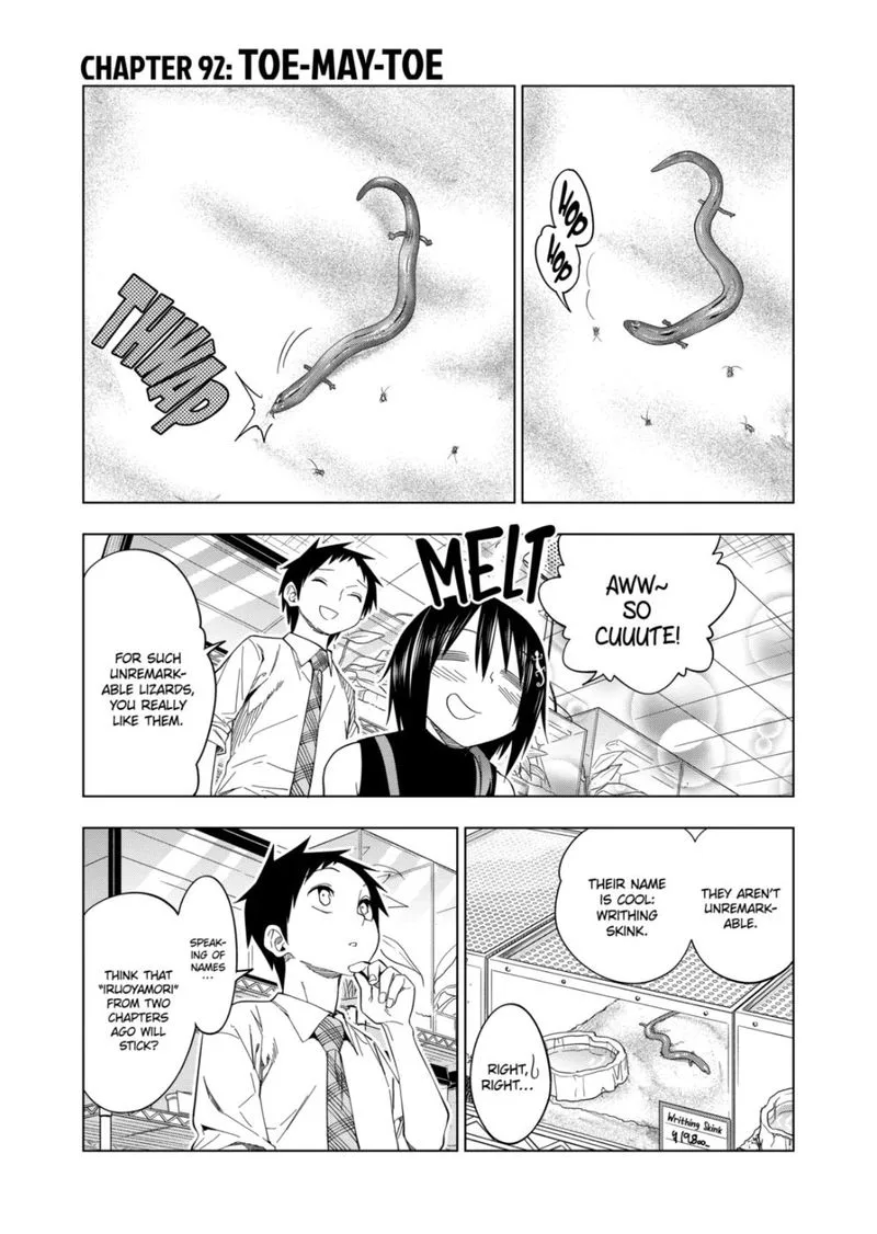 Himitsu no Reptiles Chapter 92 page 1