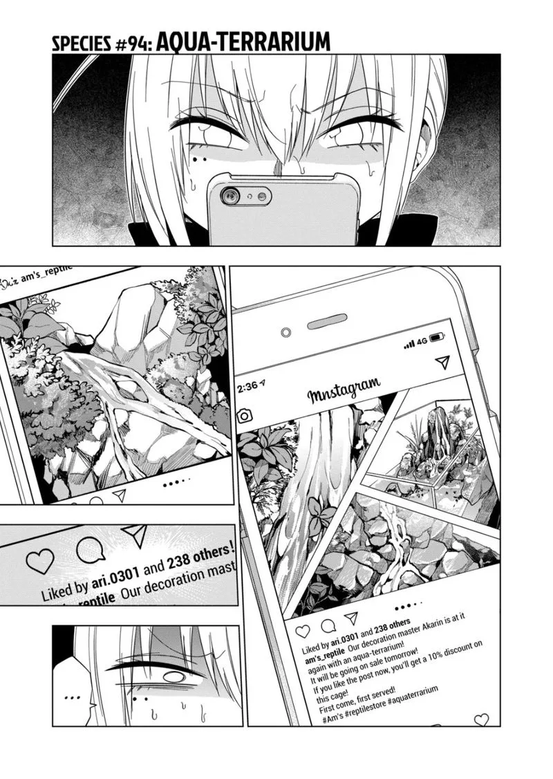 Himitsu no Reptiles Chapter 94 page 1