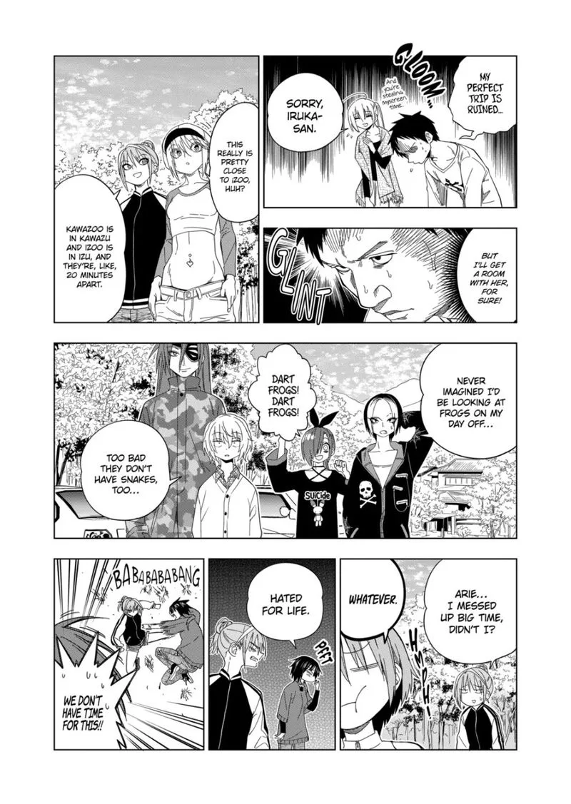 Himitsu no Reptiles Chapter 96 page 9