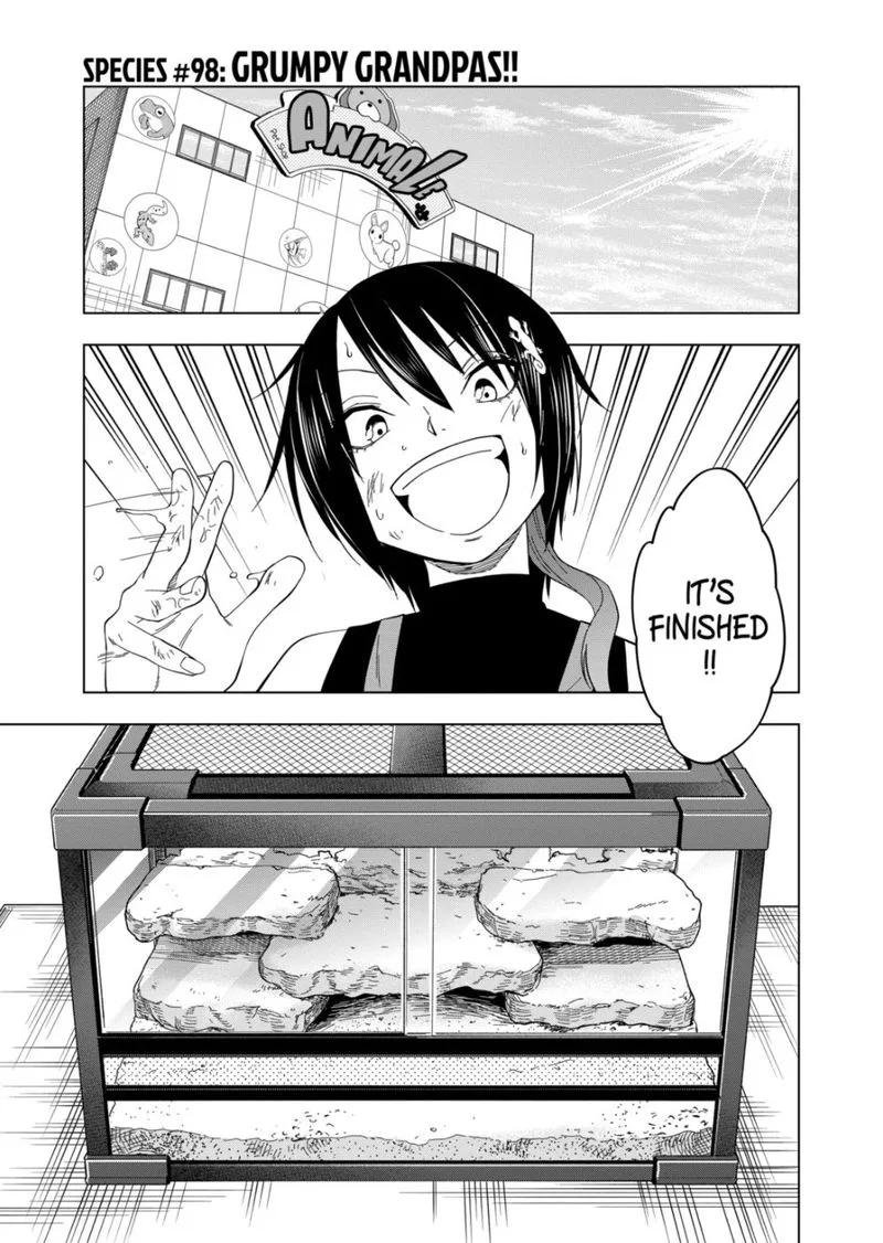 Himitsu no Reptiles Chapter 98 page 1