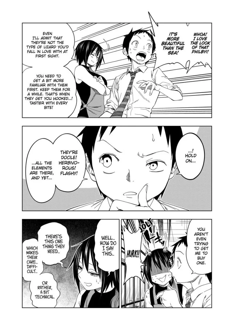 Himitsu no Reptiles Chapter 98 page 14