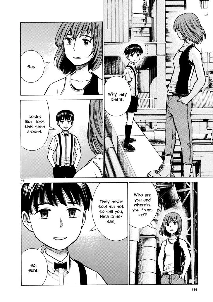 Hinamatsuri Chapter 68 page 45