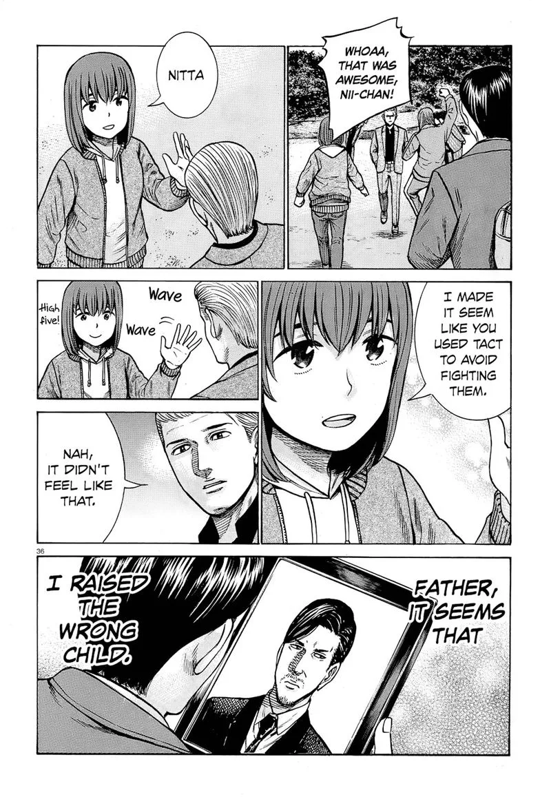 Hinamatsuri Chapter 91 page 36