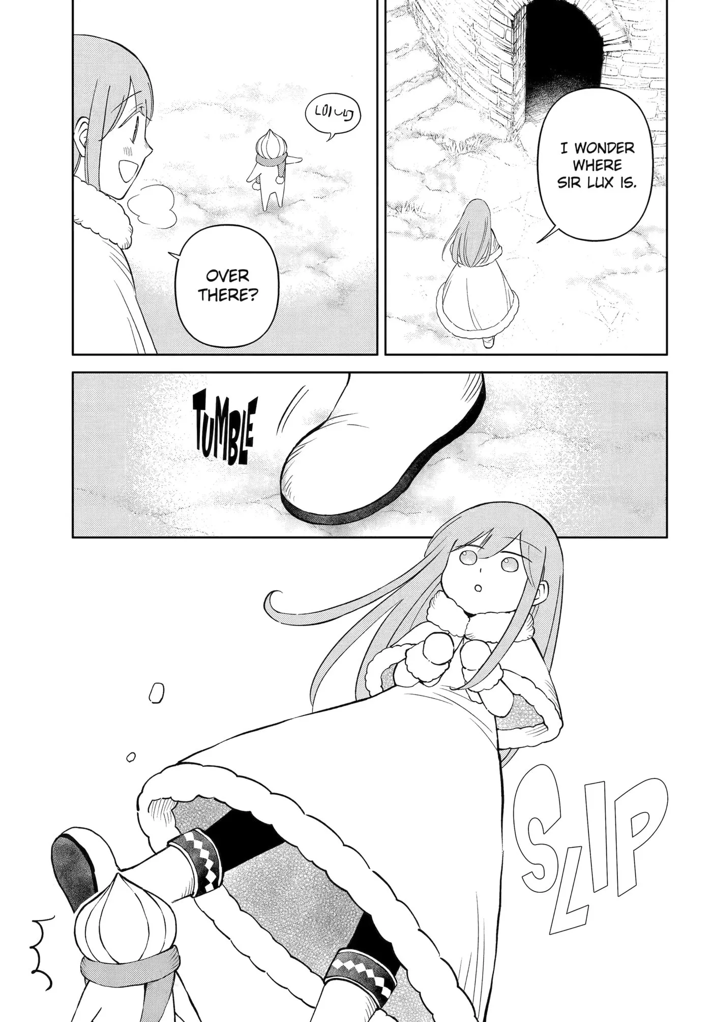 Hinekure Kishi to Fuwafuwa Hime-sama: Kojou-gurashi to Chiisana Ouchi Chapter 11.2 page 1