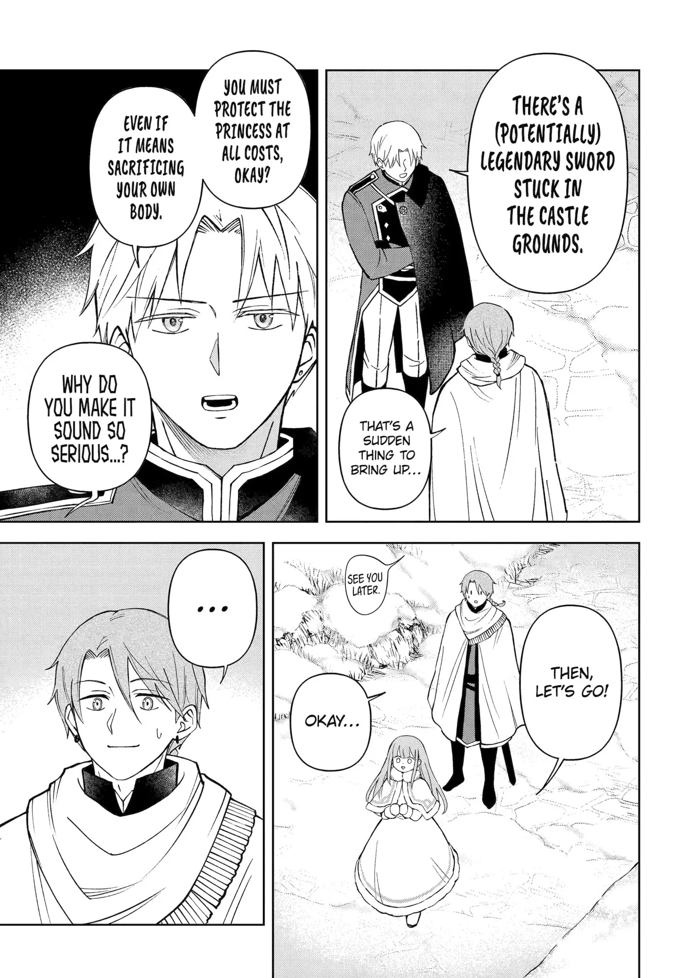 Hinekure Kishi to Fuwafuwa Hime-sama: Kojou-gurashi to Chiisana Ouchi Chapter 12.2 page 9