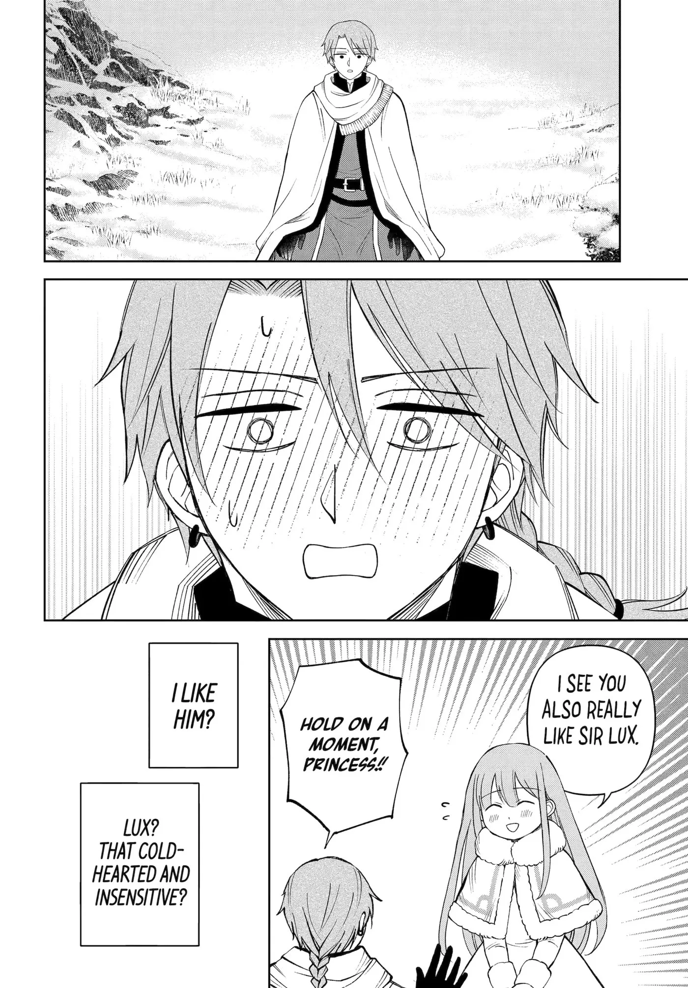 Hinekure Kishi to Fuwafuwa Hime-sama: Kojou-gurashi to Chiisana Ouchi Chapter 13.1 page 12
