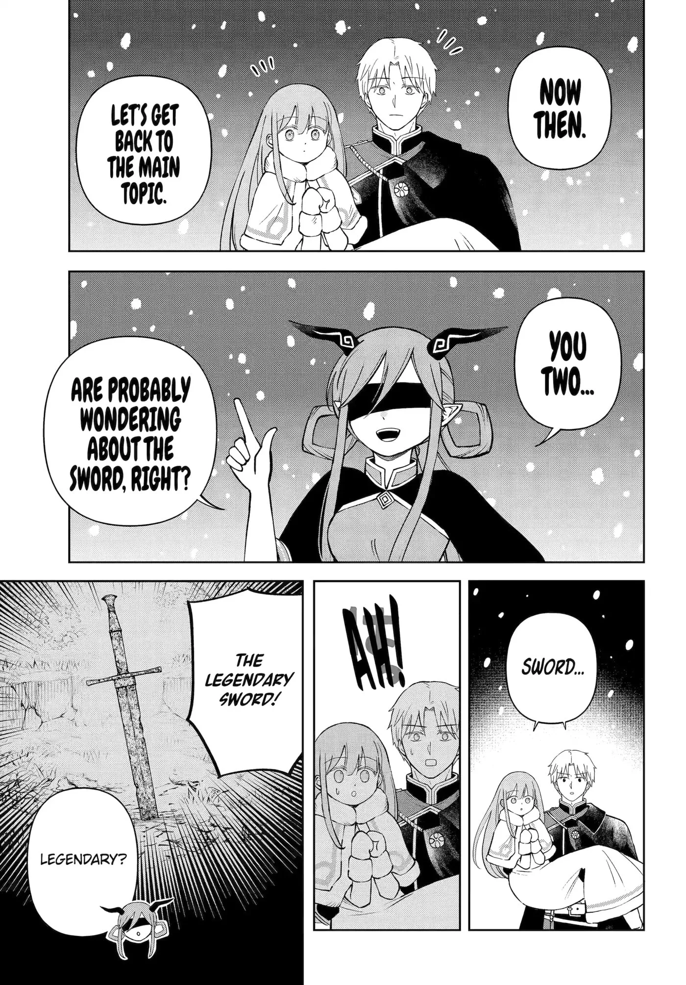 Hinekure Kishi to Fuwafuwa Hime-sama: Kojou-gurashi to Chiisana Ouchi Chapter 14.1 page 11