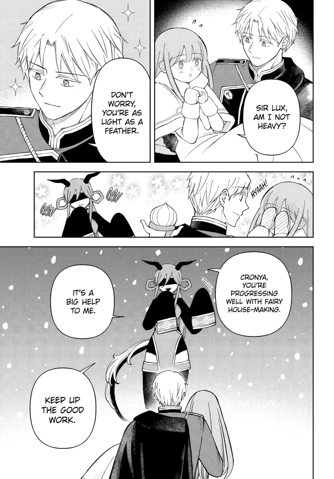 Hinekure Kishi to Fuwafuwa Hime-sama: Kojou-gurashi to Chiisana Ouchi Chapter 14 page 4