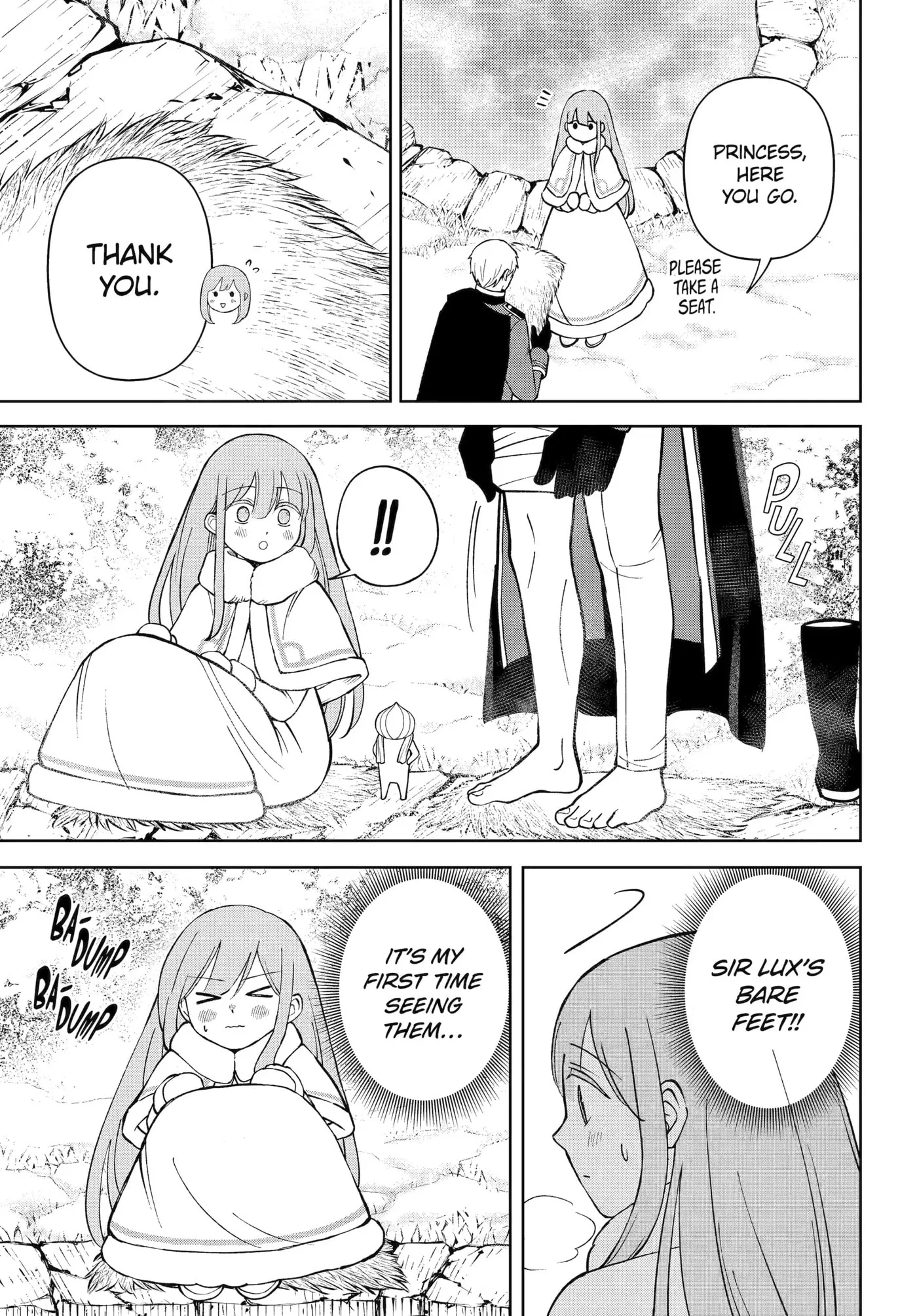 Hinekure Kishi to Fuwafuwa Hime-sama: Kojou-gurashi to Chiisana Ouchi Chapter 16.2 page 2