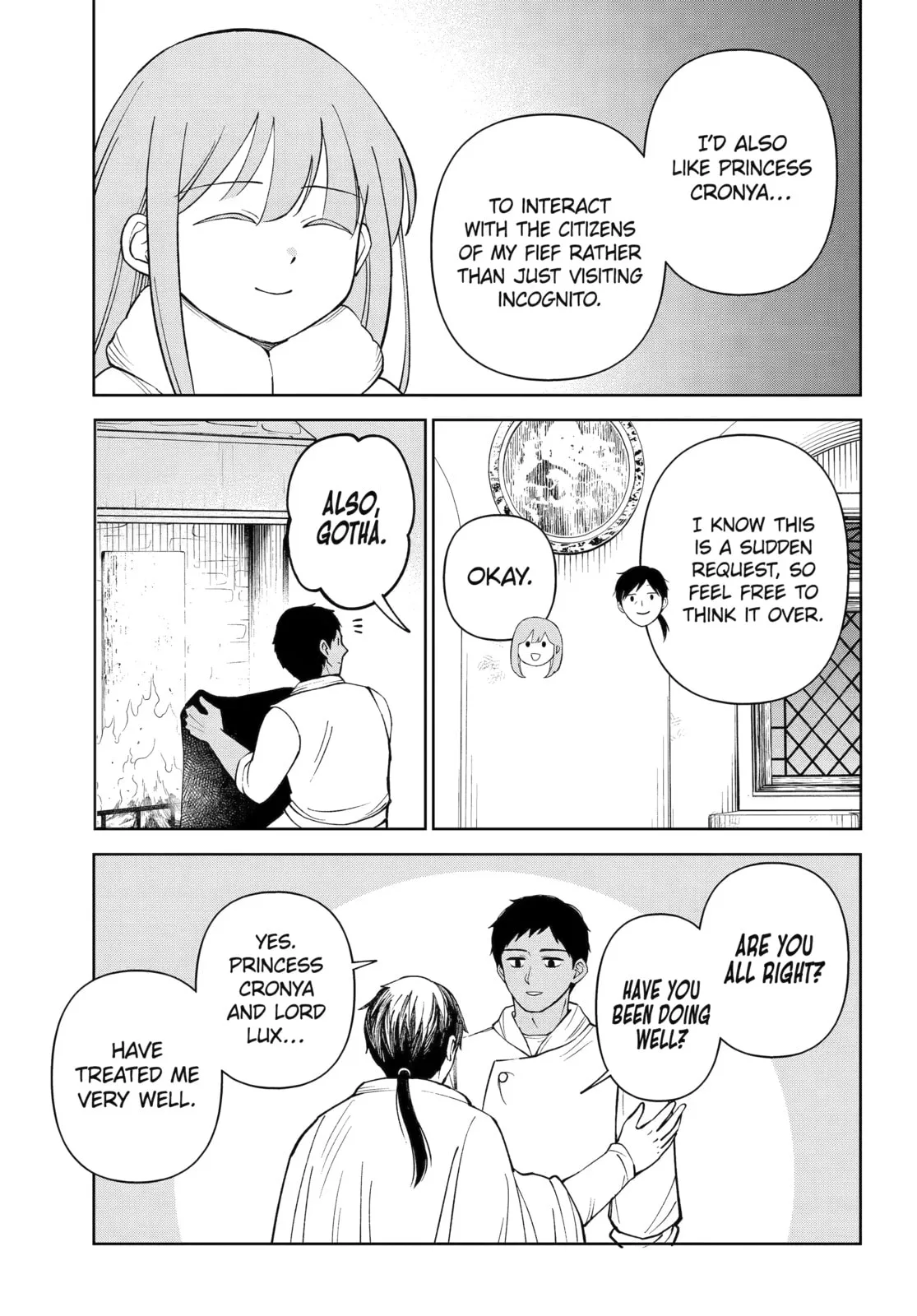 Hinekure Kishi to Fuwafuwa Hime-sama: Kojou-gurashi to Chiisana Ouchi Chapter 16 page 11
